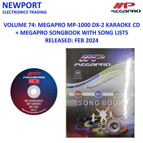 megapro song list search|MegaPro Songbook .